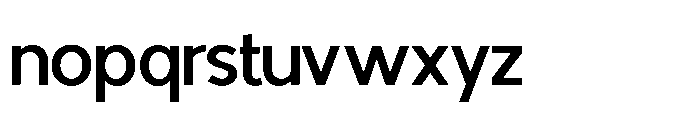 Avtech Variable Thin Font LOWERCASE