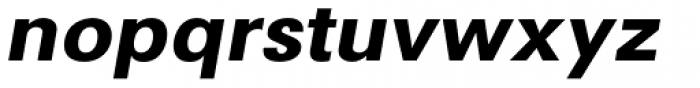 Avus Pro Bold Italic Font LOWERCASE
