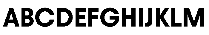 Avantt TRIAL Bold Instance Font UPPERCASE