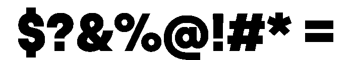Avantt TRIAL Heavy Instance Font OTHER CHARS
