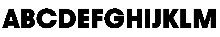 Avantt TRIAL Heavy Instance Font UPPERCASE