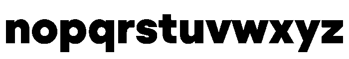 Avantt TRIAL Heavy Instance Font LOWERCASE