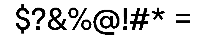 Avantt TRIAL Medium Instance Font OTHER CHARS