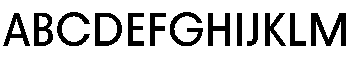 Avantt TRIAL Medium Instance Font UPPERCASE