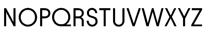 Avantt TRIAL Regular Instance Font UPPERCASE