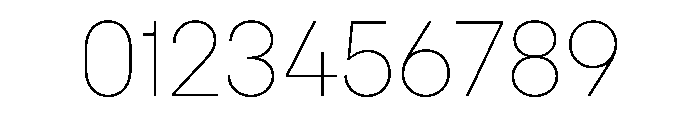Avantt TRIAL Thin Instance Font OTHER CHARS