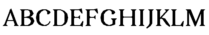 Avara Font UPPERCASE