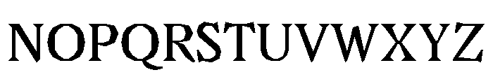 Avara Font UPPERCASE