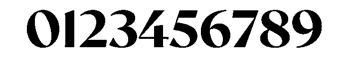 AvecCurve Bold Instance Font OTHER CHARS