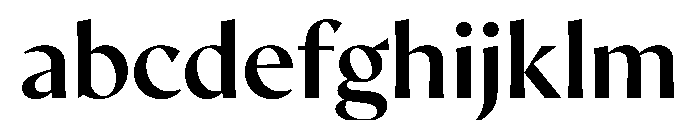 AvecCurve Medium Instance FONT