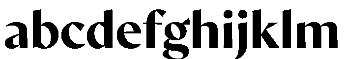AvecSharp Bold Instance FONT