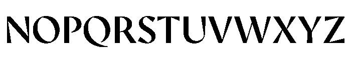 AvecSharp Book Instance Font UPPERCASE