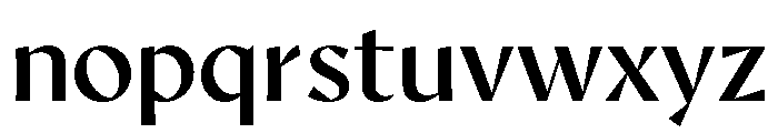 AvecSharp Book Instance Font LOWERCASE