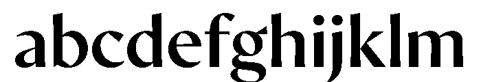 AvecSharp Medium Instance FONT