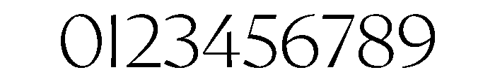 AvecSharp Thin Instance Font OTHER CHARS