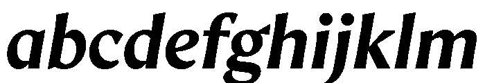 AvecText BoldItalic Instance FONT