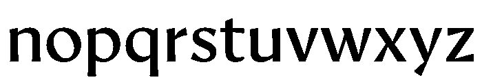 AvecText Book Instance Font LOWERCASE