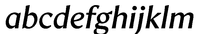 AvecText BookItalic Instance FONT