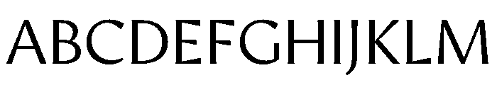 AvecText Light Instance Font UPPERCASE