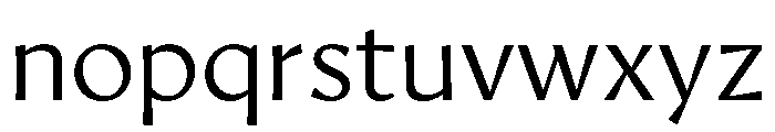 AvecText Light Instance Font LOWERCASE