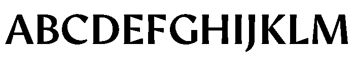 AvecText Medium Instance Font UPPERCASE