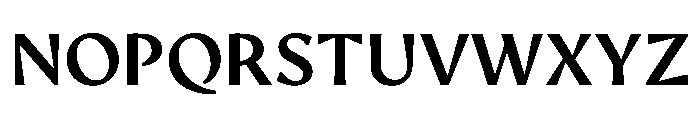 AvecText Medium Instance Font UPPERCASE