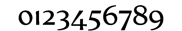 AvecText Regular Instance Font OTHER CHARS