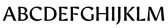 AvecText Regular Instance Font UPPERCASE