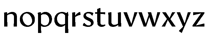AvecText Regular Instance Font LOWERCASE