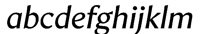 AvecText RegularItalic Instance FONT