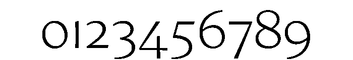 AvecText Thin Instance Font OTHER CHARS