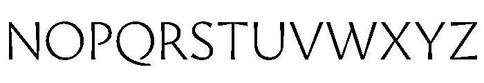 AvecText Thin Instance Font UPPERCASE
