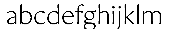 AvecText Thin Instance FONT