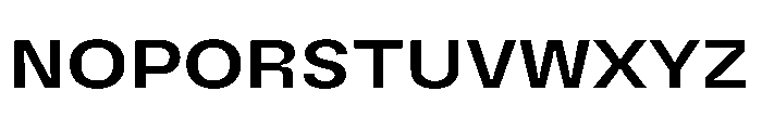 AvenueTRIAL Bold Font UPPERCASE