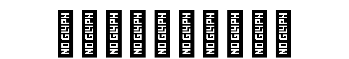 AvenueTRIAL BoldCondensed Font OTHER CHARS