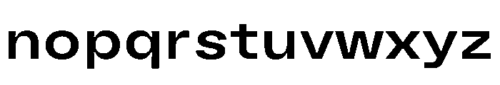 AvenueTRIAL Bold Font LOWERCASE