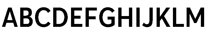 AvertaPENarrow Semibold Font UPPERCASE