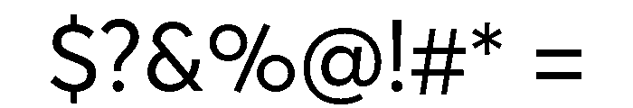 AvertaPENormal Regular Font OTHER CHARS