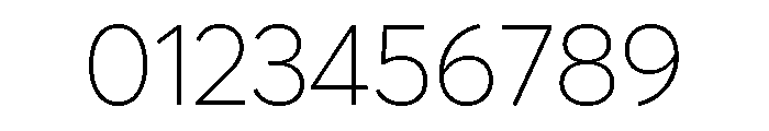 AvertaPENormal Thin Font OTHER CHARS