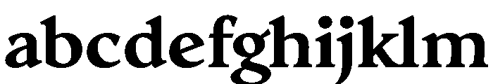 AvonaSerif Bold FONT