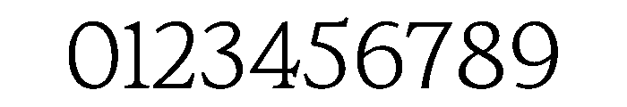 AvonaSerif Light Font OTHER CHARS