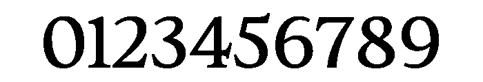 AvonaSerif Medium Font OTHER CHARS