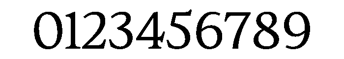 AvonaSerif Regular Font OTHER CHARS