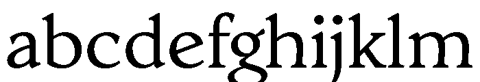 AvonaSerif Regular FONT