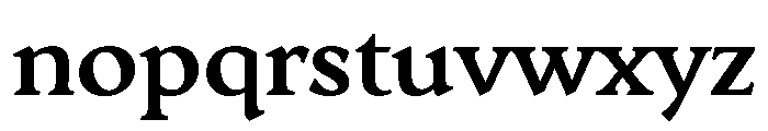 AvonaSerif Semibold Instance Font LOWERCASE