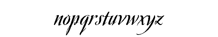 Avalon Bold Font LOWERCASE
