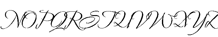 Avalon Medium Font UPPERCASE