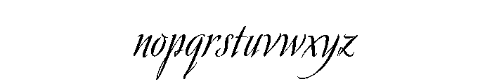 Avalon Medium Font LOWERCASE