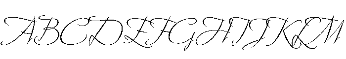 Avalon Regular Font UPPERCASE