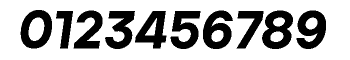 Aventa Black Italic Font OTHER CHARS